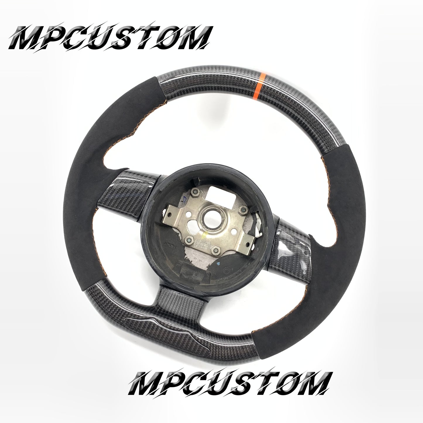 Mpcustom for Lamborghini Gallardo 2004-2014 carbon fiber steering wheel round top