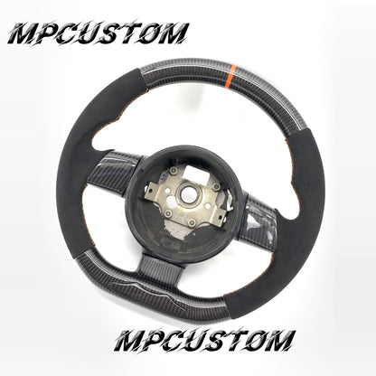 Mpcustom for Lamborghini Gallardo 2004-2014 carbon fiber steering wheel round top