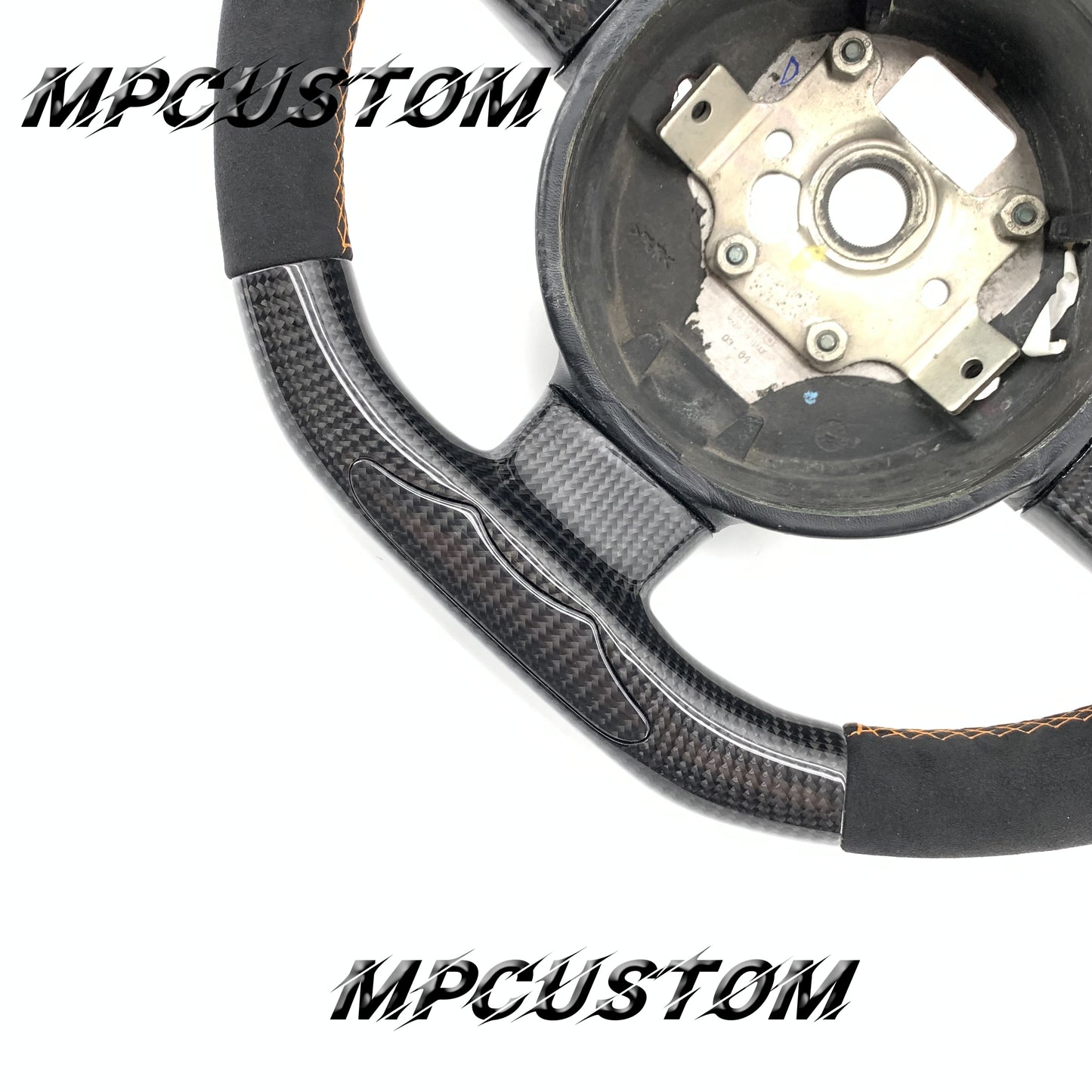 Mpcustom for Lamborghini Gallardo 2004-2014 carbon fiber steering wheel round top