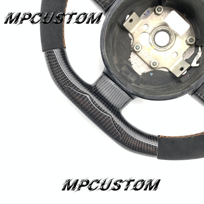 Mpcustom for Lamborghini Gallardo 2004-2014 carbon fiber steering wheel round top