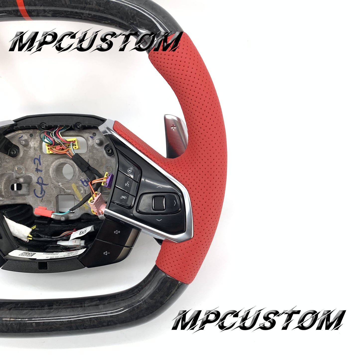 Mpcustom for Chevrolet Corvette C8 2020+ carbon fiber steering wheel