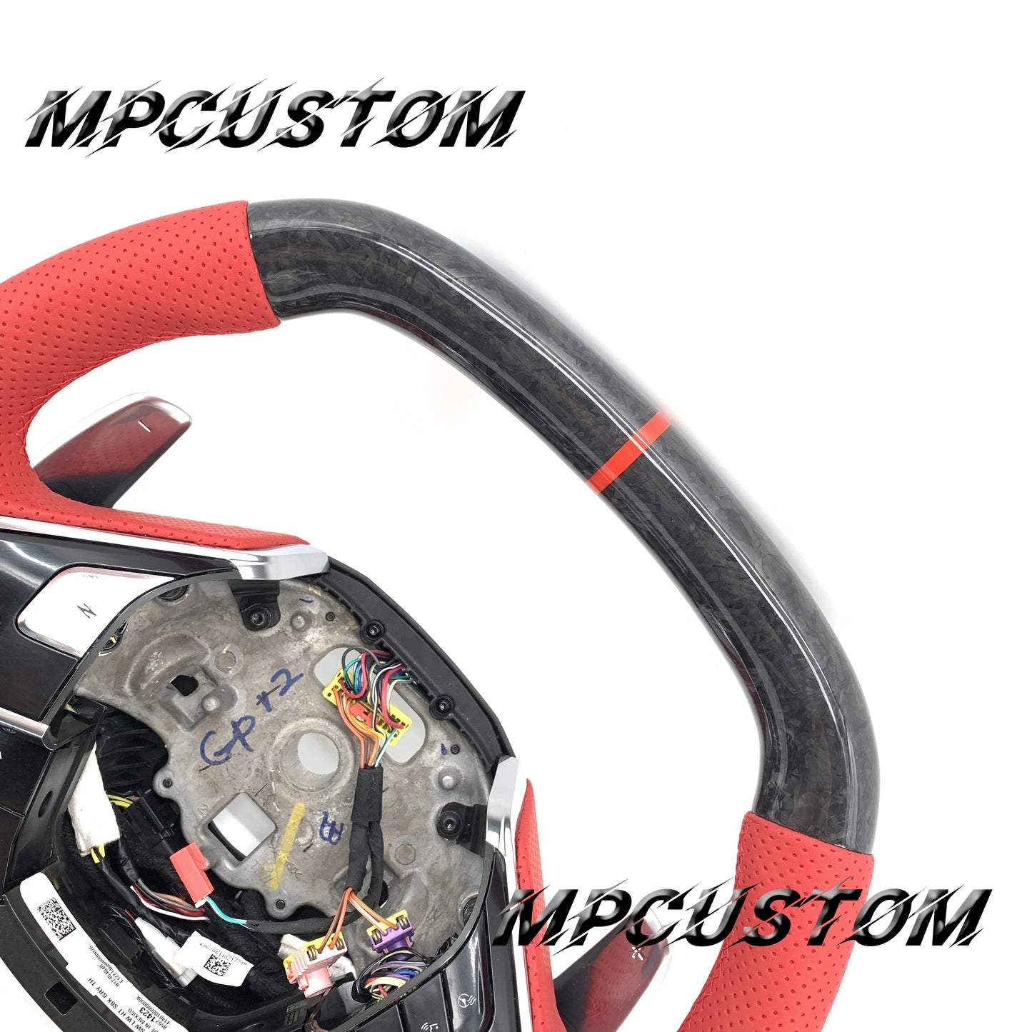 Mpcustom for Chevrolet Corvette C8 2020+ carbon fiber steering wheel