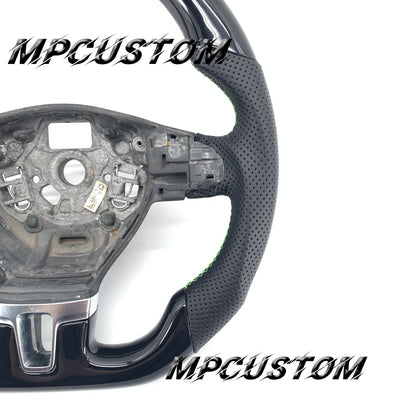 Mpcustom for Volkswagen MK6 carbon fiber steering wheel flat top