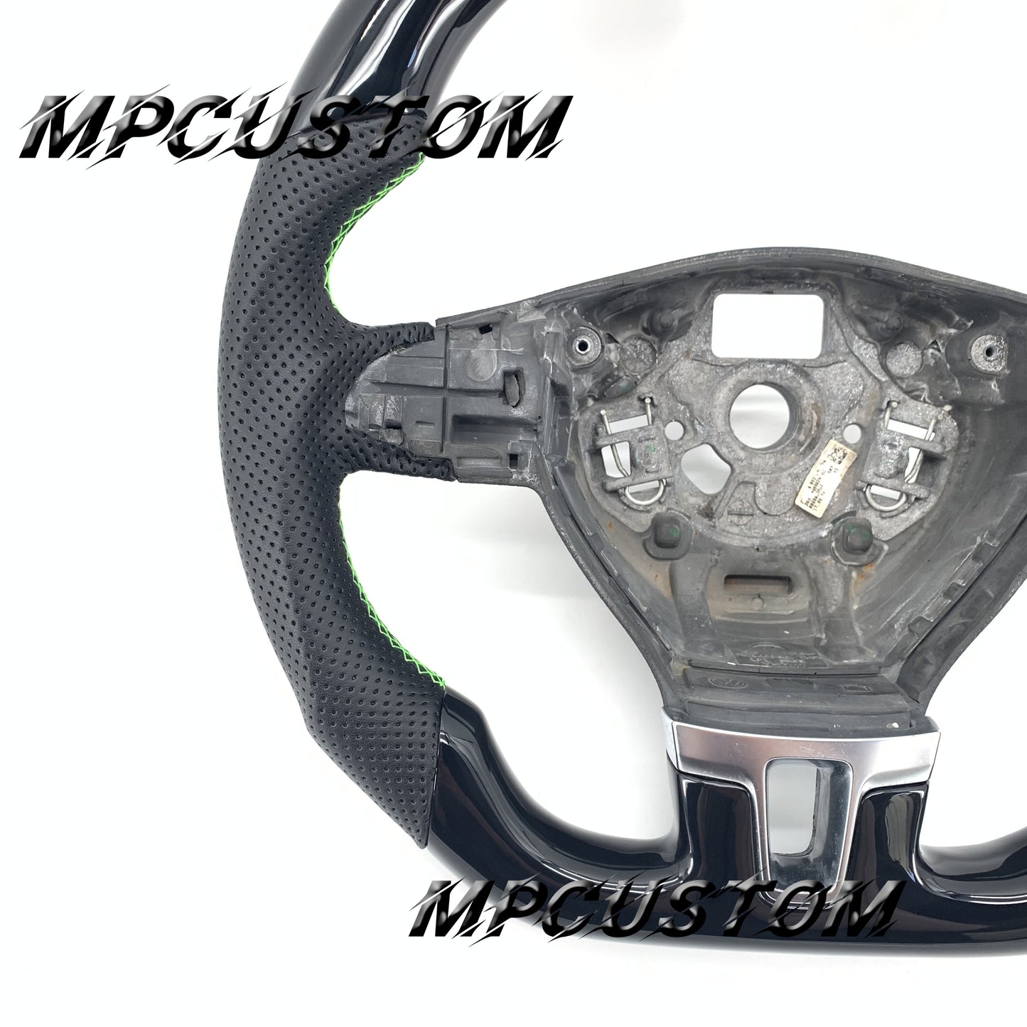 Mpcustom for Volkswagen MK6 carbon fiber steering wheel flat top