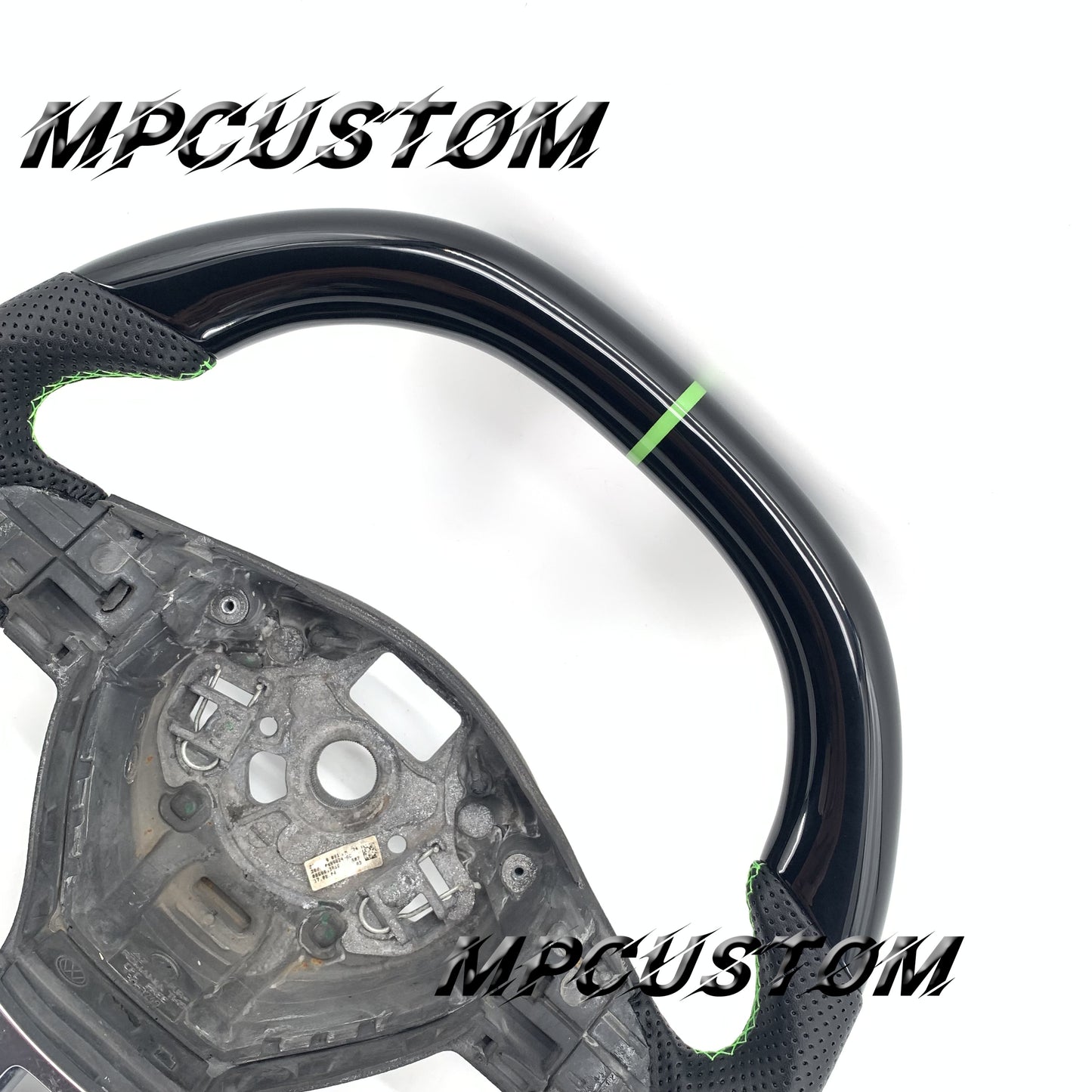 Mpcustom for Volkswagen MK6 carbon fiber steering wheel flat top