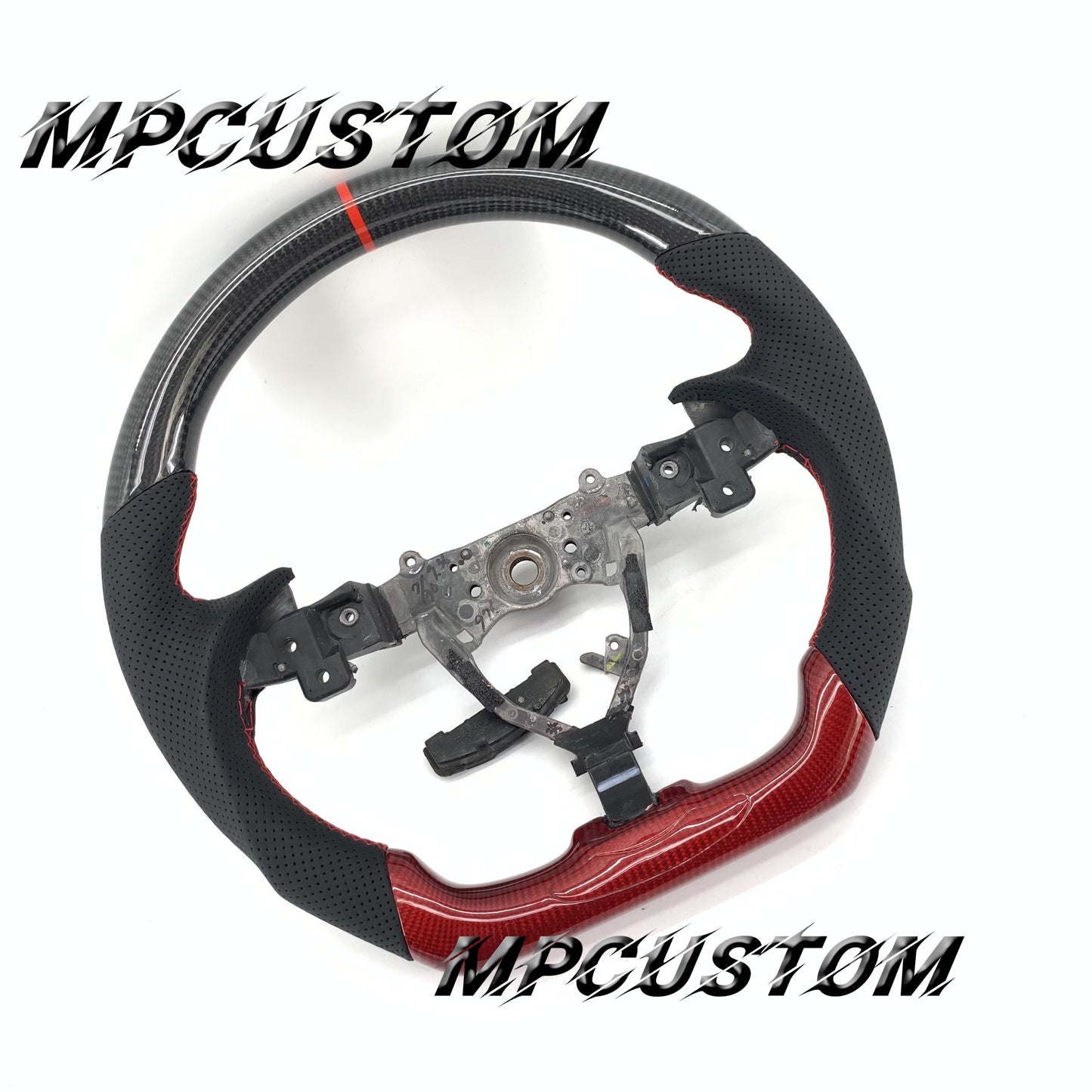 Mpcustom for Lexus gs 350 2008 carbon fiber steering wheel