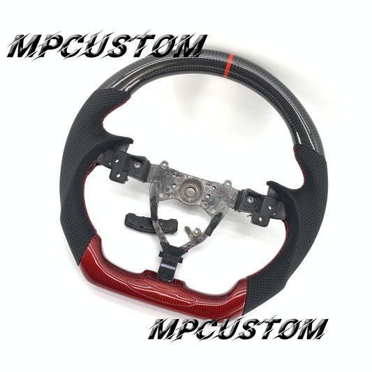 Mpcustom for Lexus gs 350 2008 carbon fiber steering wheel gloss