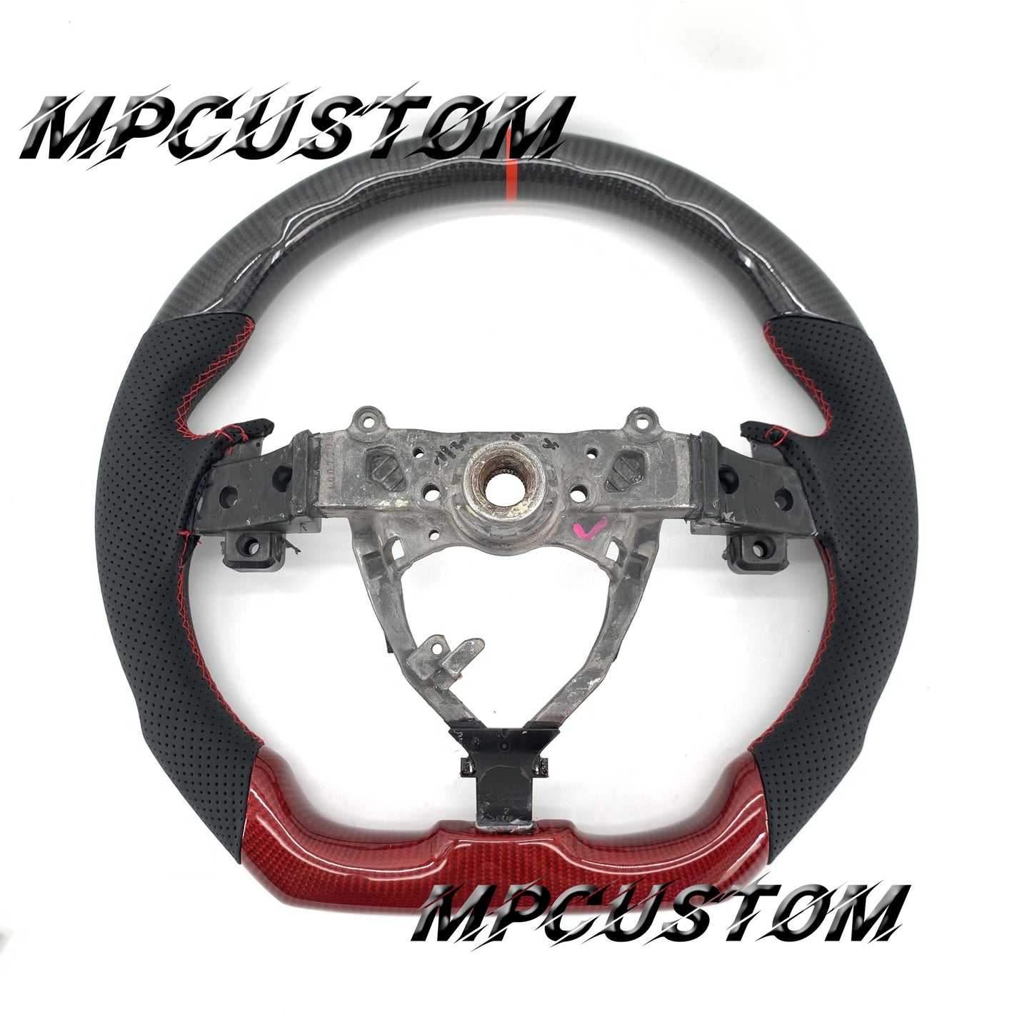 Mpcustom for Lexus gs 350 2008 carbon fiber steering wheel gloss