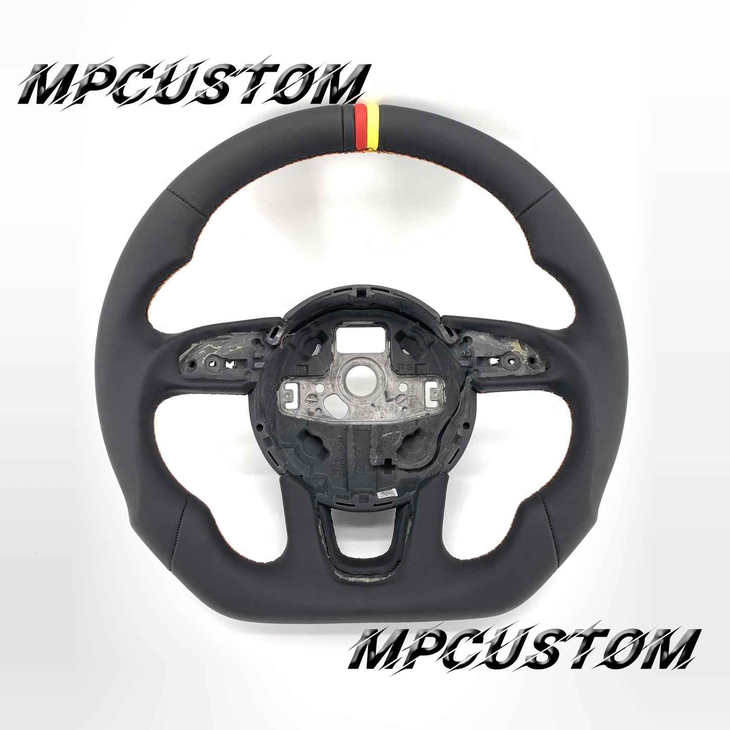 Mpcustom for Audi Q3 2011-2018 carbon fiber steering wheel round top