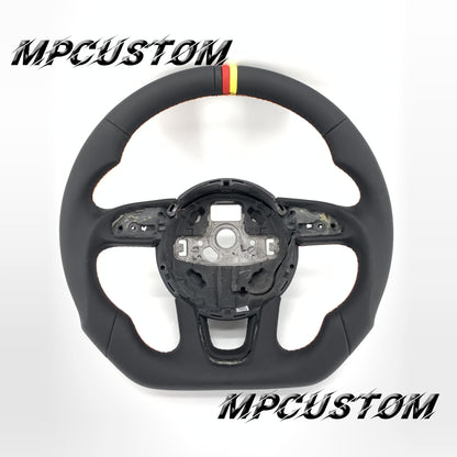 Mpcustom for Audi Q3 2011-2018 carbon fiber steering wheel round top