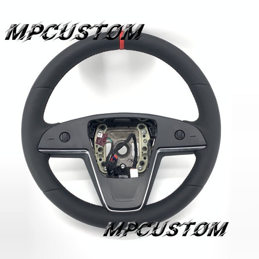 Mpcustom for Tesla new model S  carbon fiber steering wheel