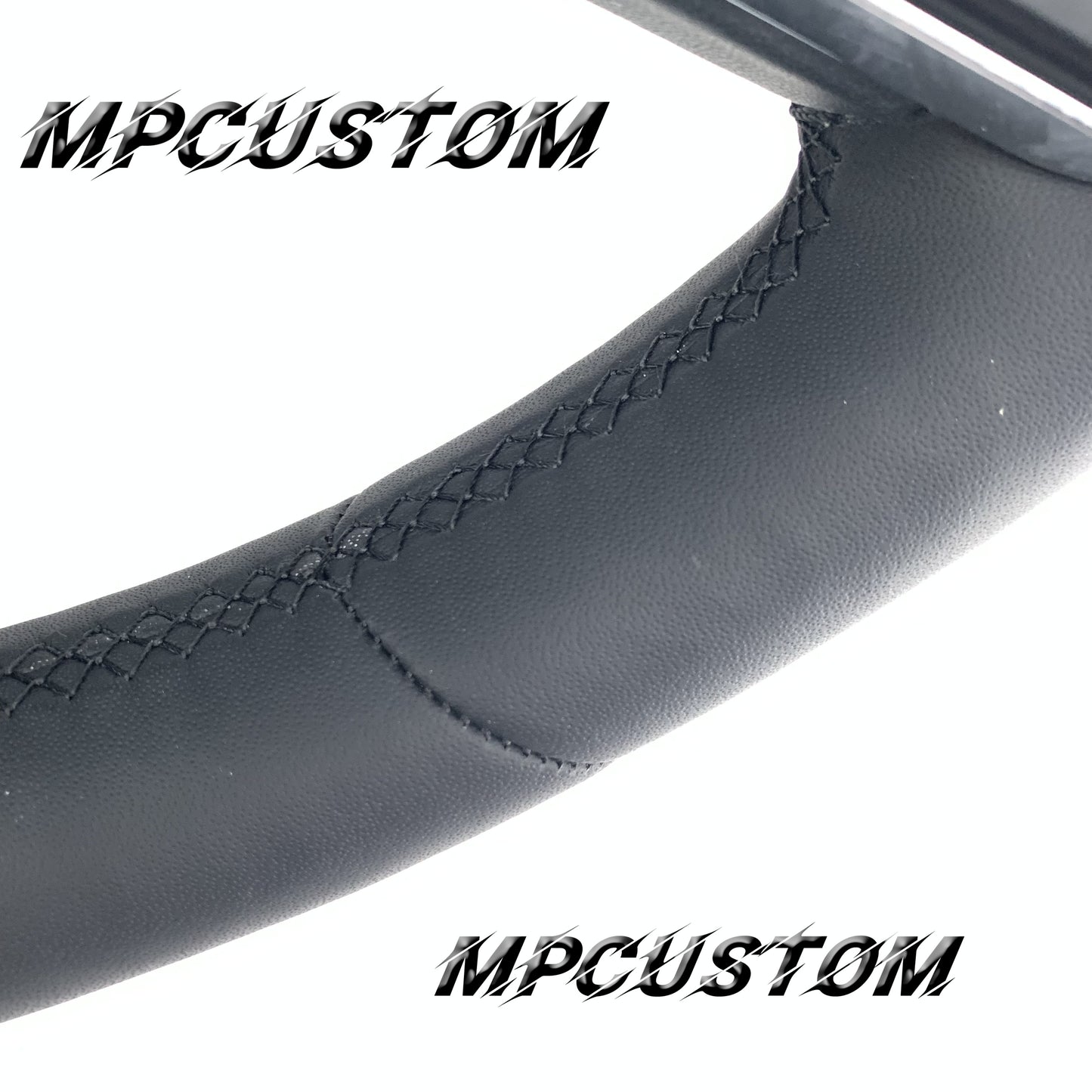 Mpcustom for Tesla new model S carbon fiber steering wheel smooth and round top