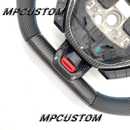 Mpcustom for Lamborghini Huracan 2014-2021 carbon fiber steering wheel gloss