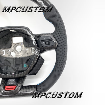 Mpcustom for Lamborghini Huracan 2014-2021 carbon fiber steering wheel gloss