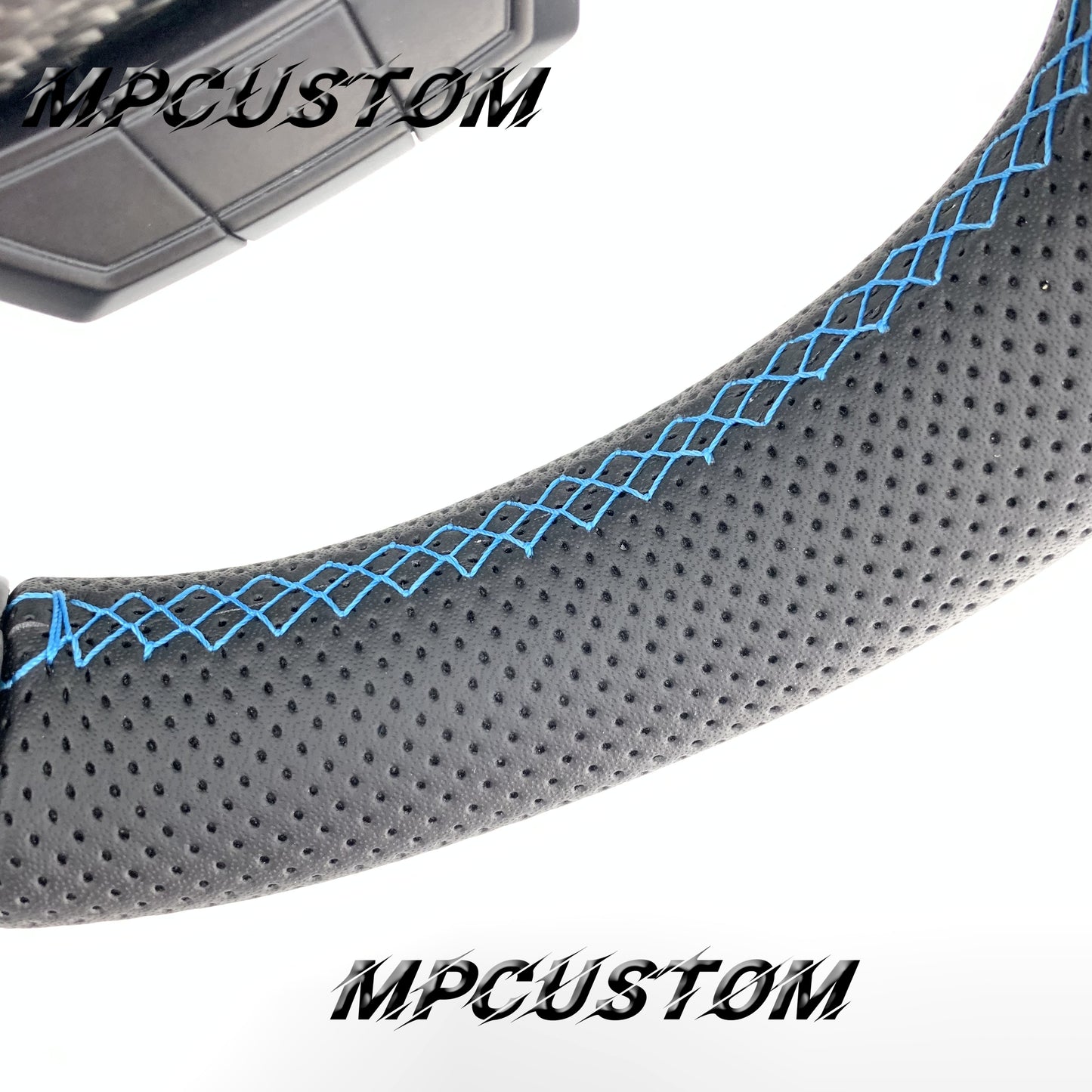 Mpcustom for Lamborghini Huracan 2014-2021 carbon fiber steering wheel gloss and round top