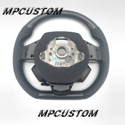 Mpcustom for Lamborghini Huracan 2014-2021 carbon fiber steering wheel gloss