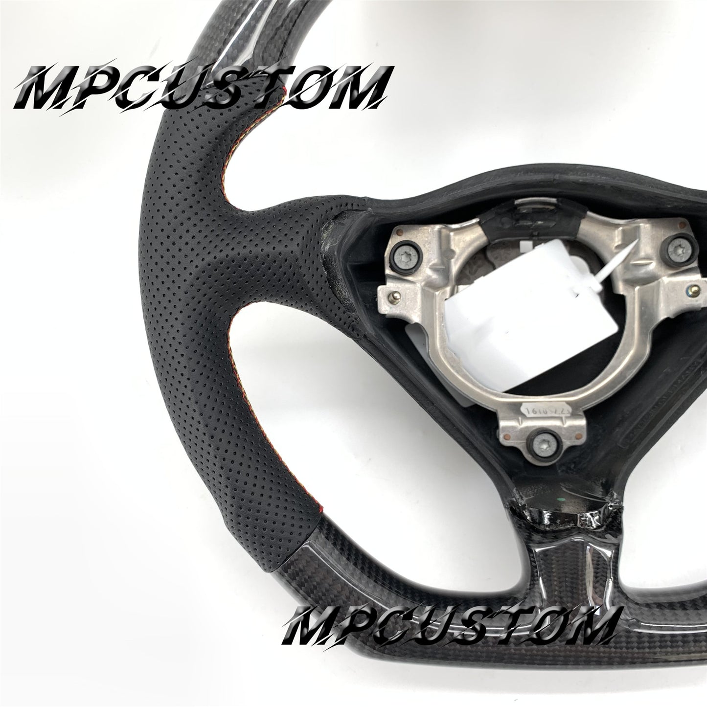 Mpcustom for Porsche 996 carbon fiber steering wheel flat bottom