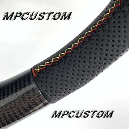Mpcustom for Porsche 996 carbon fiber steering wheel gloss carbon fiber