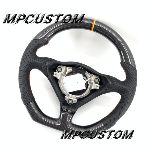 Mpcustom for Porsche 996 carbon fiber steering wheel gloss carbon fiber