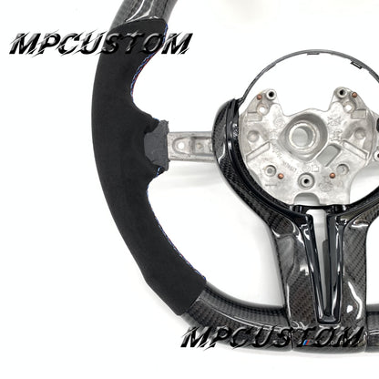 Mpcustom for BMW 3 series F30/F31/F35 carbon fiber steering wheel flat bottom