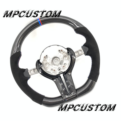 Mpcustom for BMW 3 series F30/F31/F35 carbon fiber steering wheel flat bottom