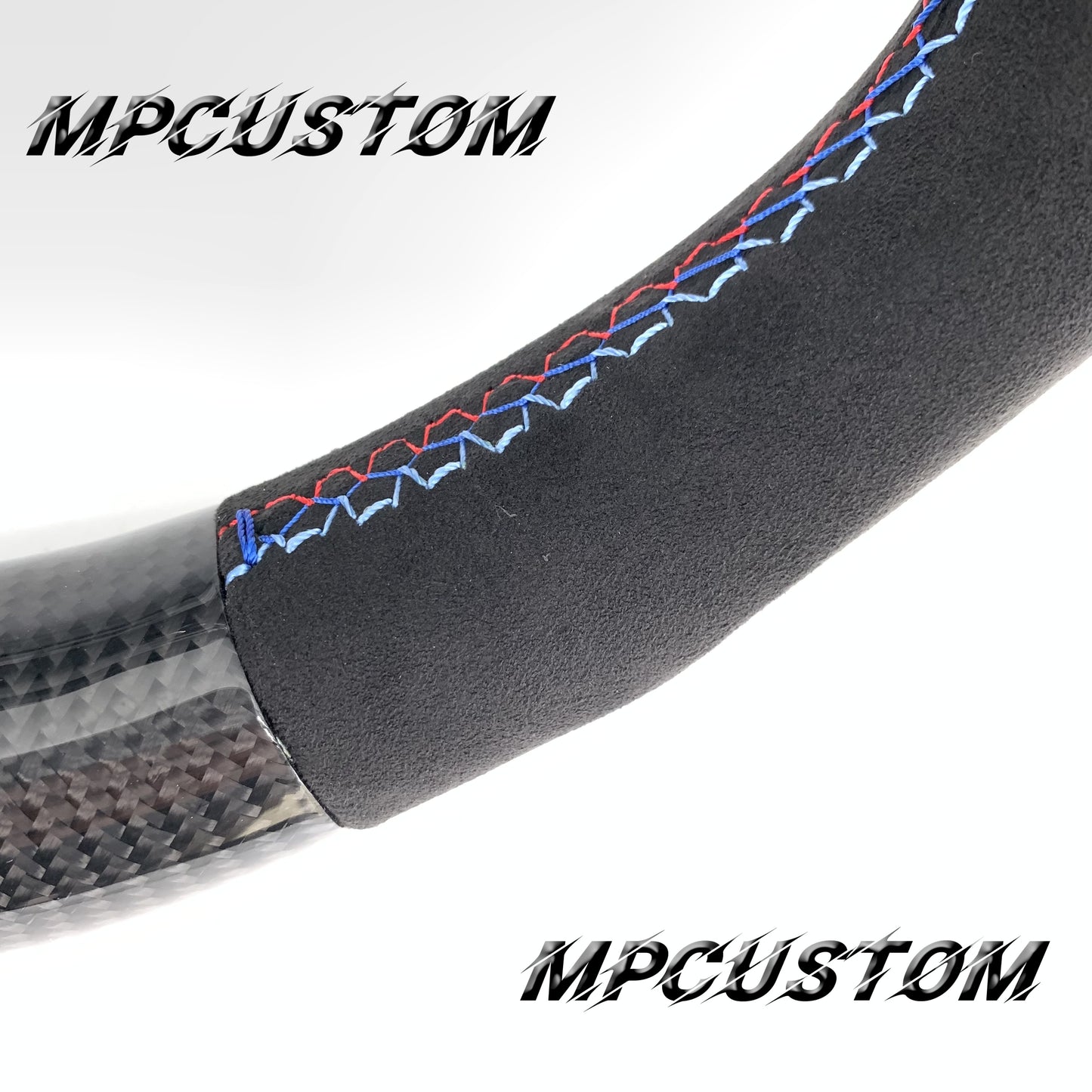 Mpcustom for BMW 5 series F10/F11 carbon fiber steering wheel Alcantara