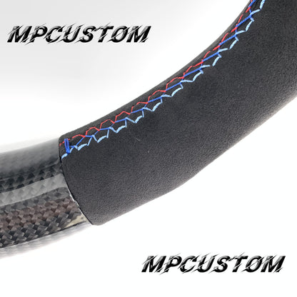Mpcustom for BMW 5 series F10/F11 carbon fiber steering wheel Alcantara