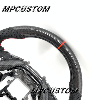 Mpcustom for Honda 10th gen Accord 2018-2022 carbon fiber steering wheel round top