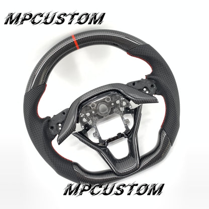 Mpcustom for Honda 10th gen Accord 2018-2022 carbon fiber steering wheel round top