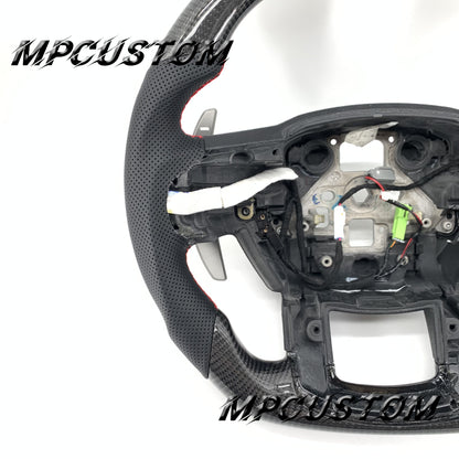 Mpcustom for Ford F150 carbon fiber steering wheel round top