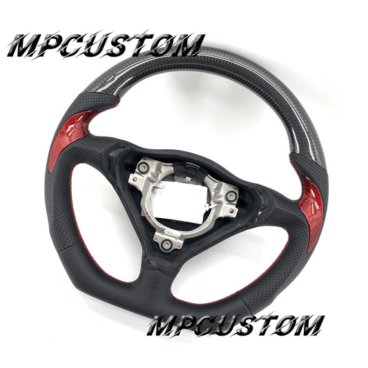 Mpcustom for Porsche 996 carbon fiber steering wheel perforated leather