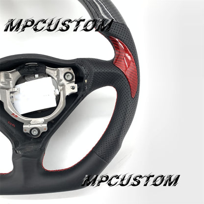 Mpcustom for Porsche 996 carbon fiber steering wheel perforated leather