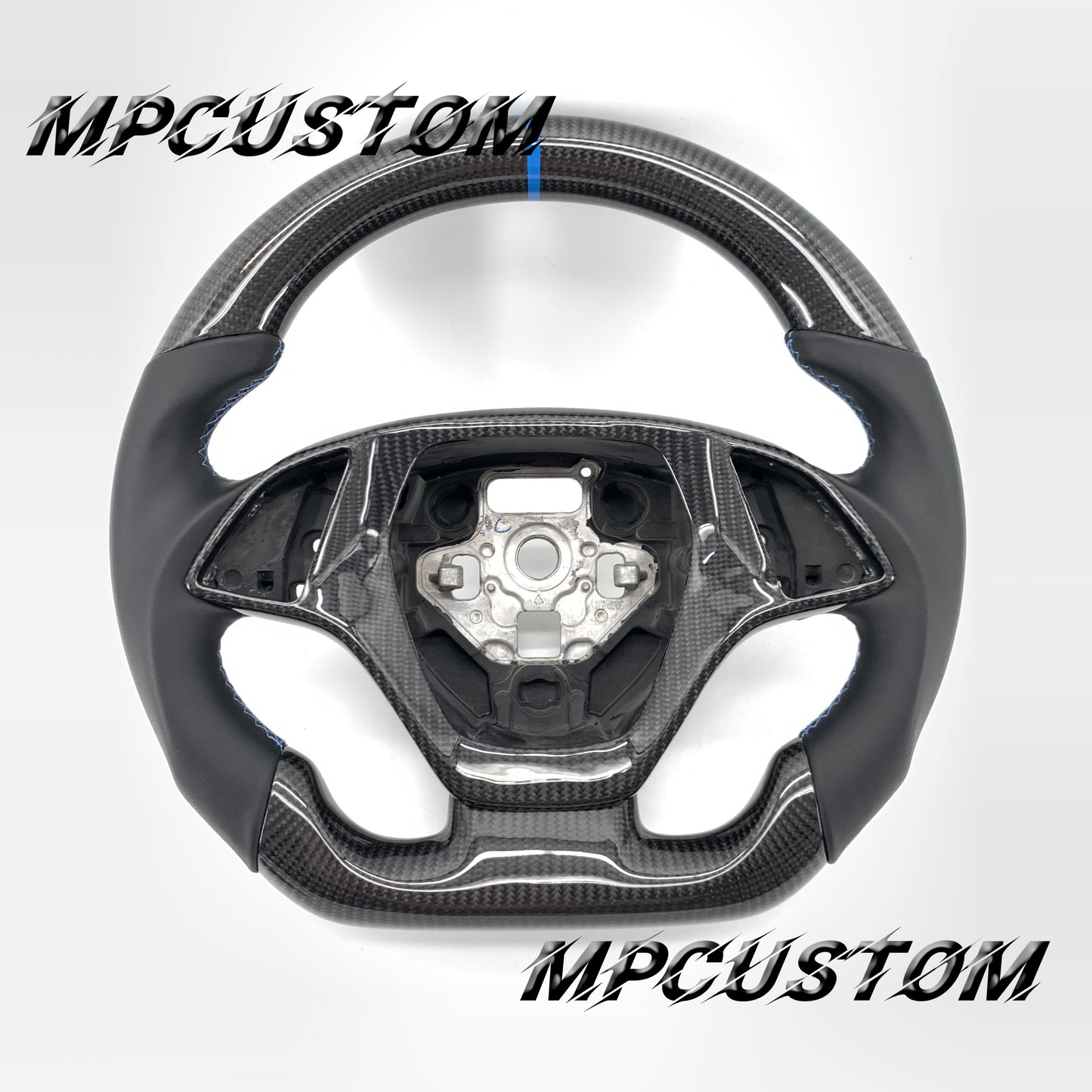 Mpcustom for Chevrolet Corvette C7 2014-2019 carbon fiber steering wheel
