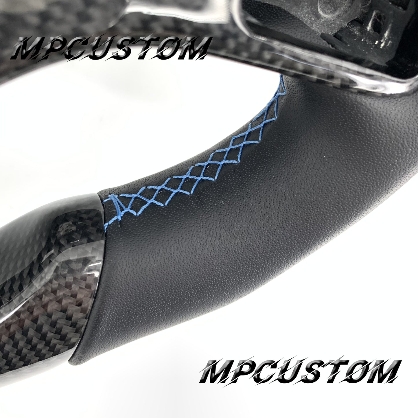 Mpcustom for Chevrolet Corvette C7 2014-2019 carbon fiber steering wheel
