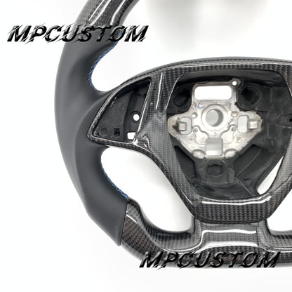 Mpcustom for Chevrolet Corvette C7 2014-2019 carbon fiber steering wheel smooth