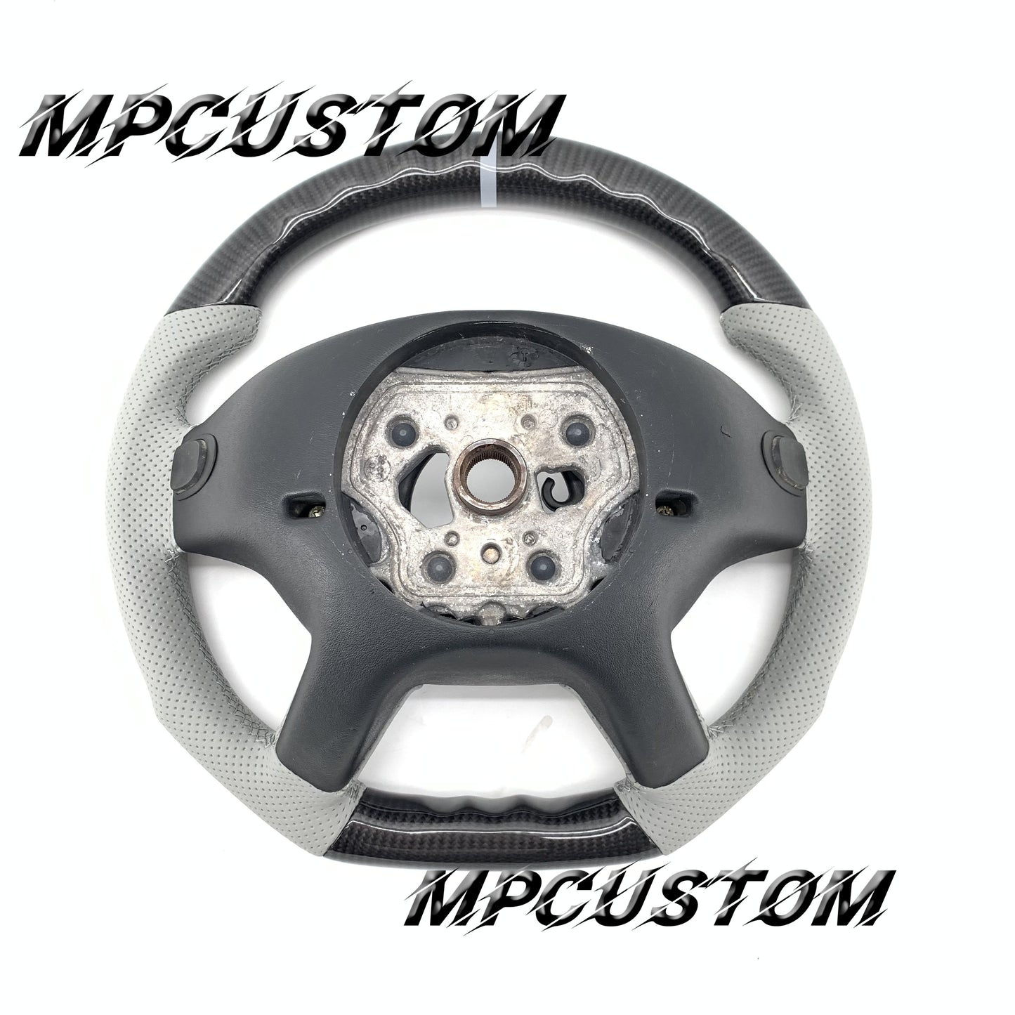 Mpcustom for Mercedes Benz s550 2007-2013 carbon fiber steering wheel led