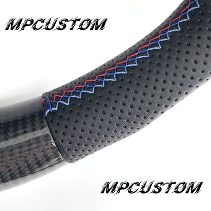 Mpcustom for BMW 4 series F32/F33/F36 carbon fiber steering wheel round top and led
