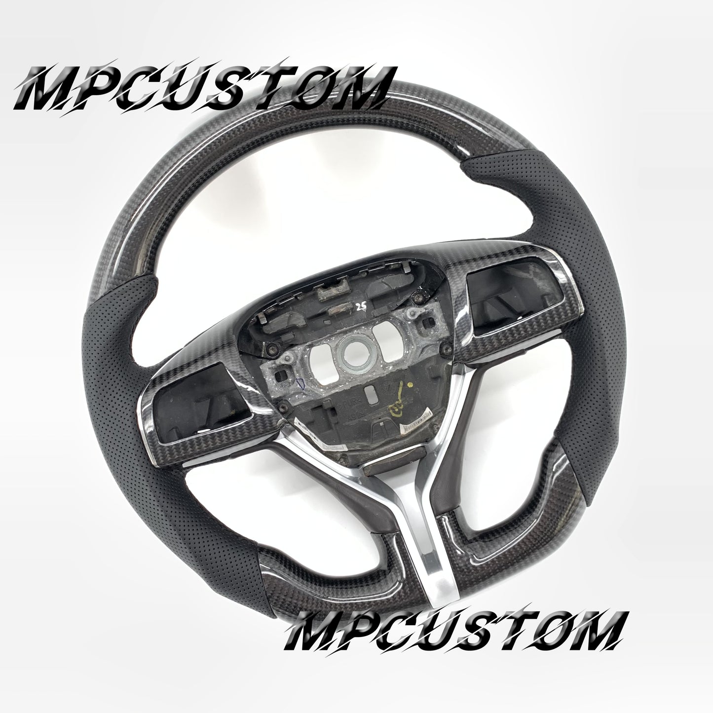 Mpcustom for Maserati Ghibli 2014-2019 carbon fiber steering wheel