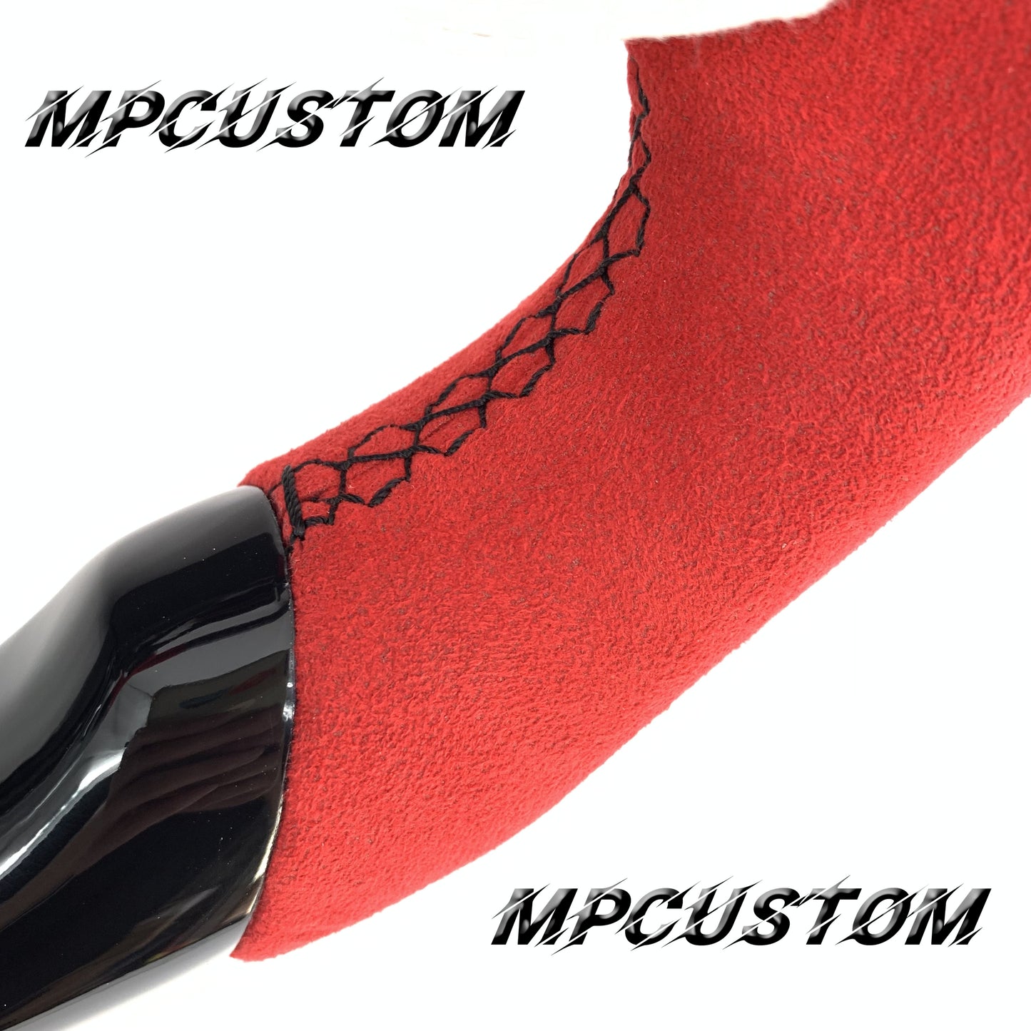 Mpcustom for Dodge SRT Challenger 2015-2021  carbon fiber steering wheel black stitching and led