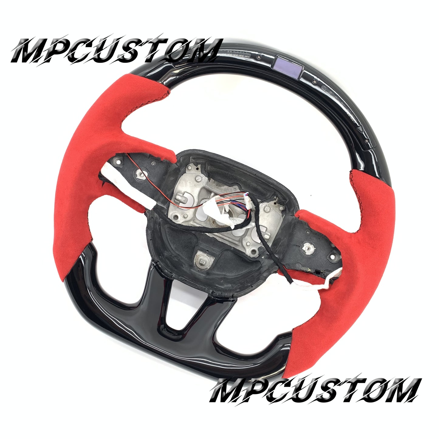Mpcustom for Dodge SRT Challenger 2015-2021  carbon fiber steering wheel round top