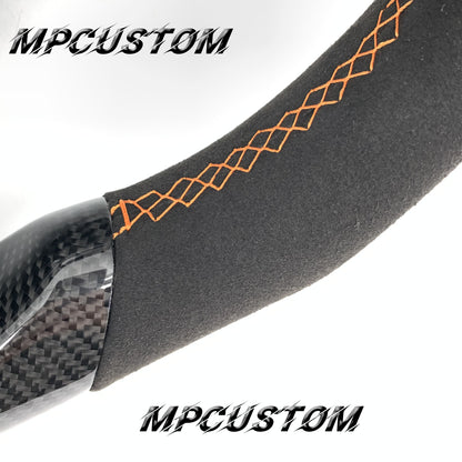 Mpcustom for Honda CRV 2007-2011 carbon fiber steering wheel flat bottom