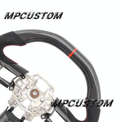 Mpcustom for Ford Mustang 2015-2017 carbon fiber steering wheel Alcantara