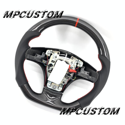 Mpcustom for Chevrolet Corvette C6 ZR1 Z06 carbon fiber steering wheel smooth