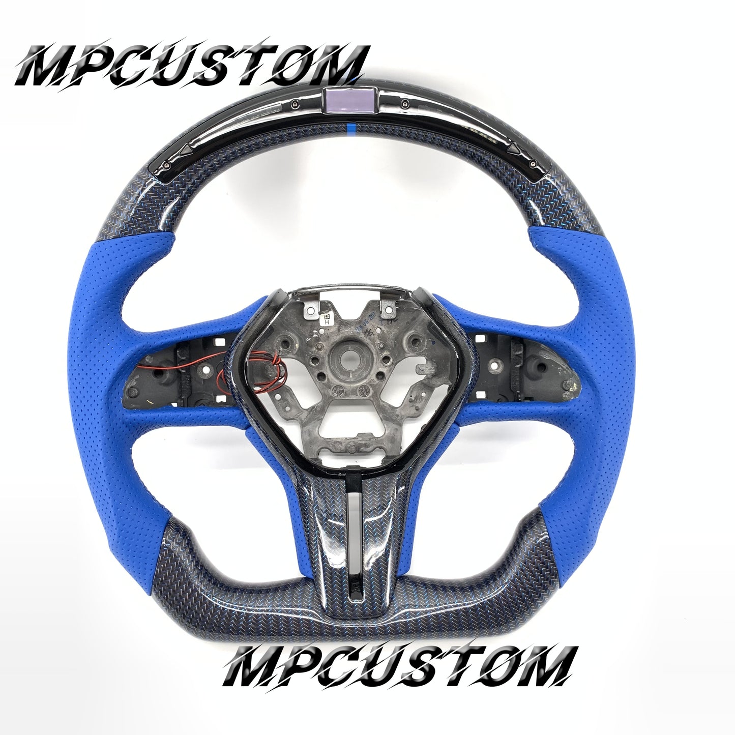 Mpcustom for Infiniti Q60 2016-2018 carbon fiber steering wheel led