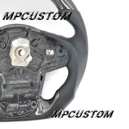 Mpcustom for Toyota Supra 2020 carbon fiber steering wheel flat bottom
