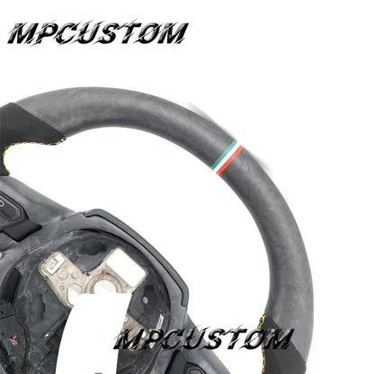 Mpcustom for Lamborghini Huracan 2014-2021 carbon fiber steering wheel round top