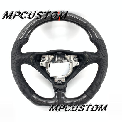 Mpcustom for Porsche 996 carbon fiber steering wheel gloss and round top
