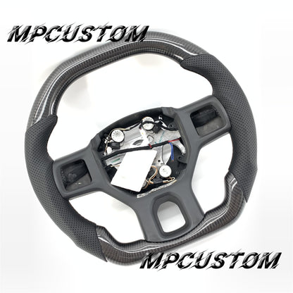 Mpcustom for Dodge RAM carbon fiber steering wheel