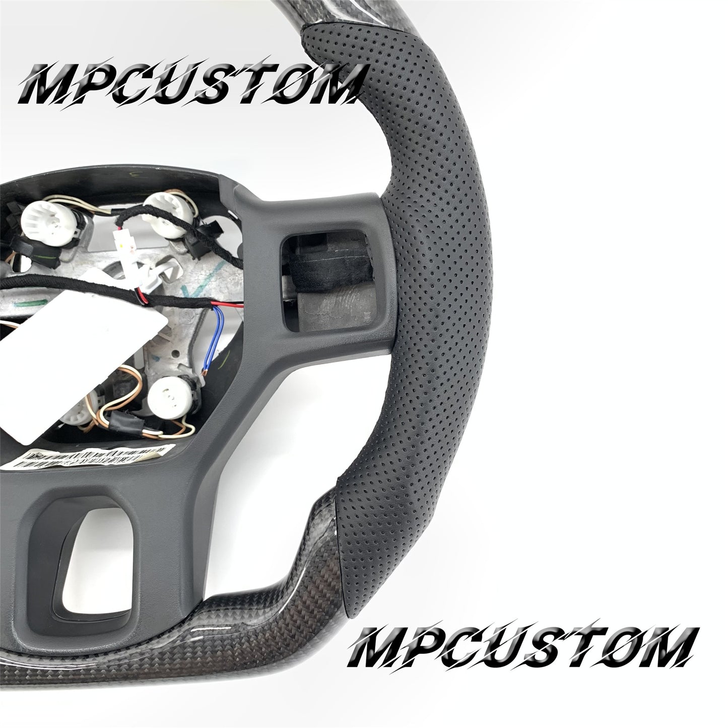 Mpcustom for Dodge RAM carbon fiber steering wheel