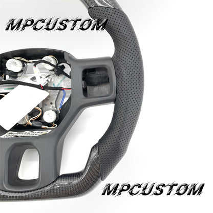 Mpcustom for Dodge RAM carbon fiber steering wheel